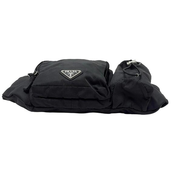 Auth PRADA - Black Nylon Bum Bag - Picture 3 of 8